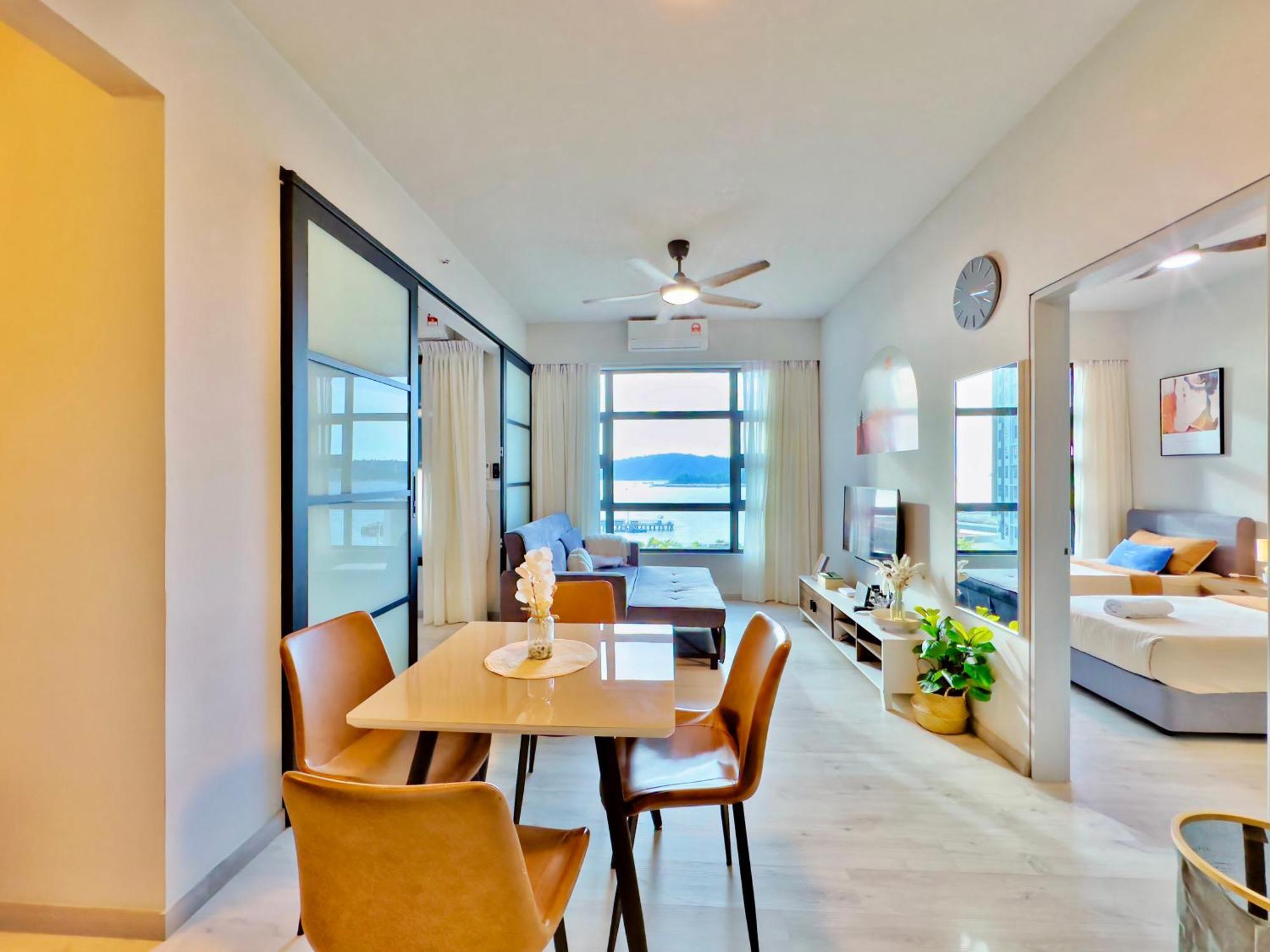 #6 Jesselton Quay City Pads Seaview By Zeluxo Kota Kinabalu Exteriér fotografie